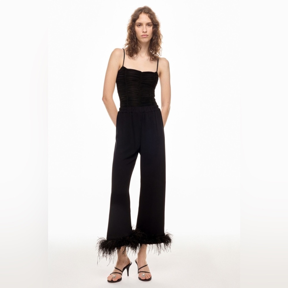 SLEEPER
Partyhose Mit Federn In Black